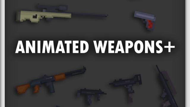 Animated Weapons+ for People Playground