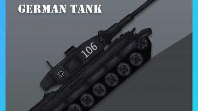 Немецкий танк Tiger I / Tiger I (German Tank) для People Playground