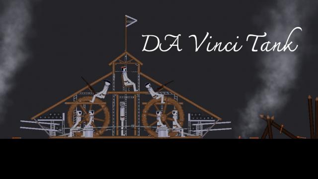 Танк Леонардо да Винчи / OP Da Vinci Tank для People Playground