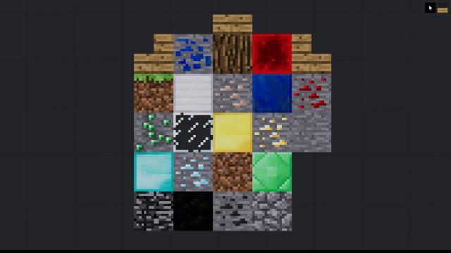 Placeable Minecraft Blocks