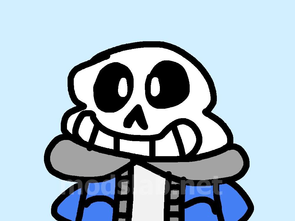 Обои с сансом из undertale