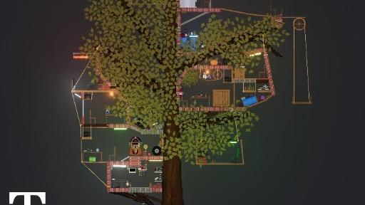Tree Apartments for People Playground