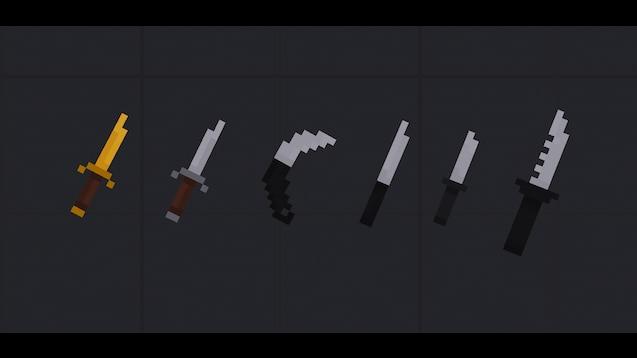 COMBAT™ Knifes Mod Pack for People Playground