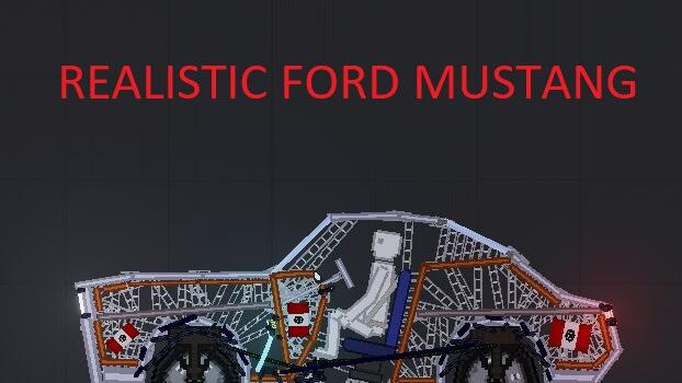 Форд мустанг / REALISTIC CAR/FORD MUSTANG
