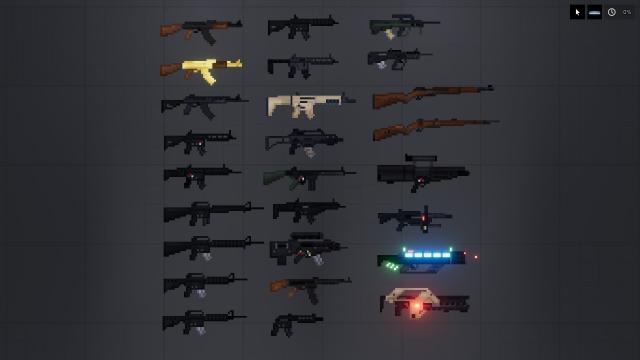 Random Weapons Pack for People Playground