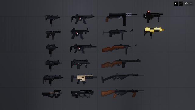 Random Weapons Pack for People Playground