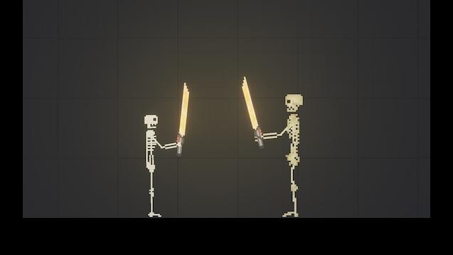Живые скелеты / Skeleton mod для People Playground