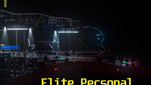 Elite Personal Starship for People Playground