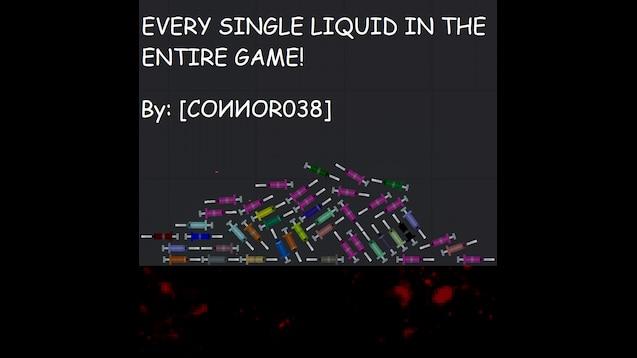 Every Single Liquid In The Entire Game! for People Playground