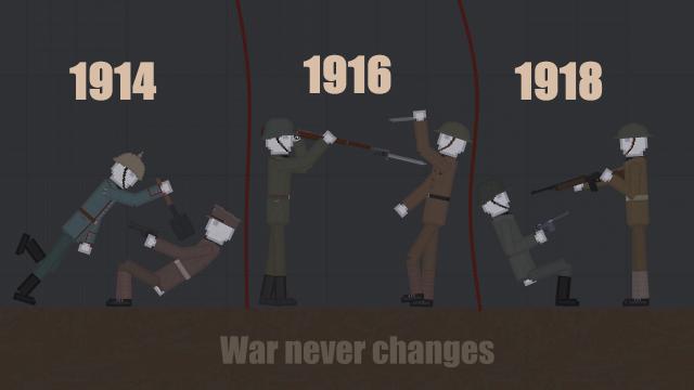 The Great War (WW1 Mod) для People Playground