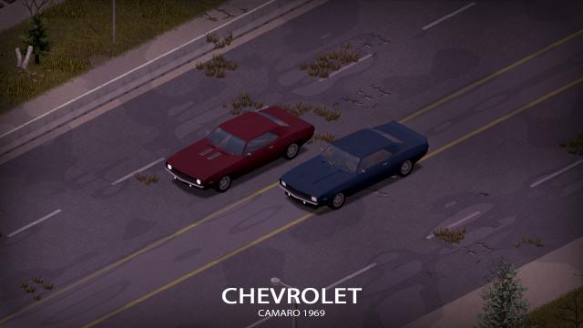 '69 Chevrolet Camaro for Project Zomboid