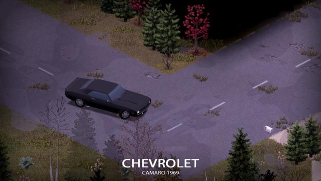 '69 Chevrolet Camaro for Project Zomboid