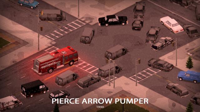 '90 Pierce Arrow Pumper for Project Zomboid