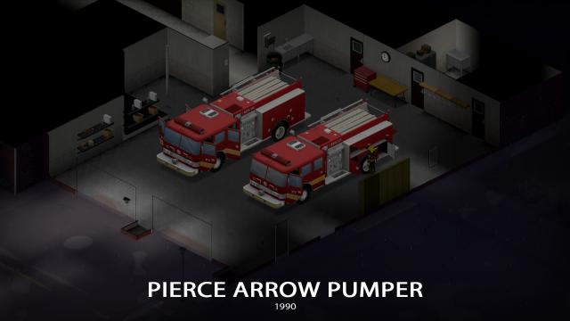 '90 Pierce Arrow Pumper для Project Zomboid