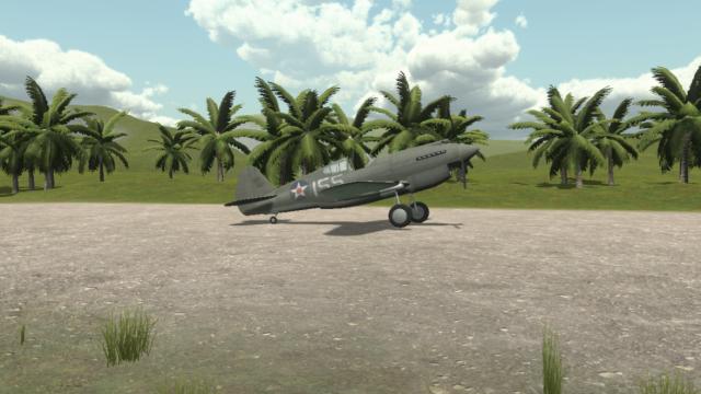 P-40B/C Warhawk для Ravenfield