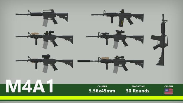 M4A1 for Ravenfield
