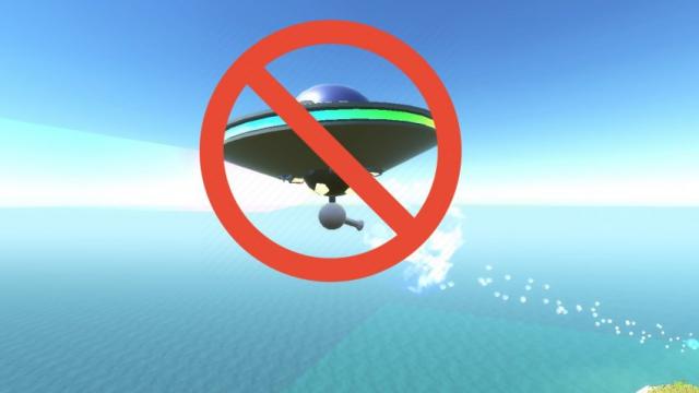 Удаление НЛО / Remove UFO Build.23 для Ravenfield