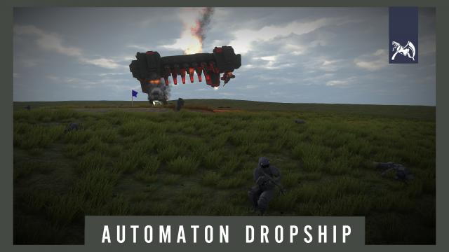 RavenDivers - AUTOMATON Dropship для Ravenfield