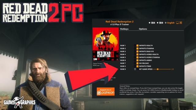 Red Dead Redemption 2 Trainer by FLiNG для Red Dead Redemption 2