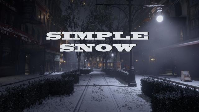 Снег в RDR 2 / Simple Snow