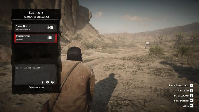 RDR - Contracts for Red Dead Redemption 2