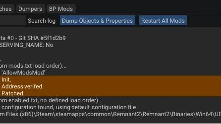 Allow Asset Mods for Remnant 2