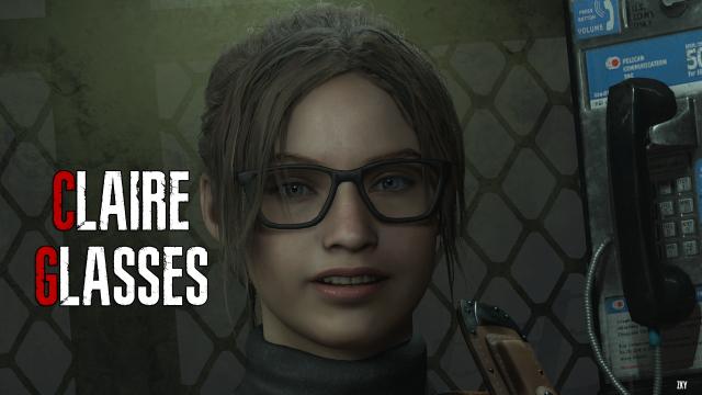Клэр с очками / Claire with glasses для Resident Evil 2
