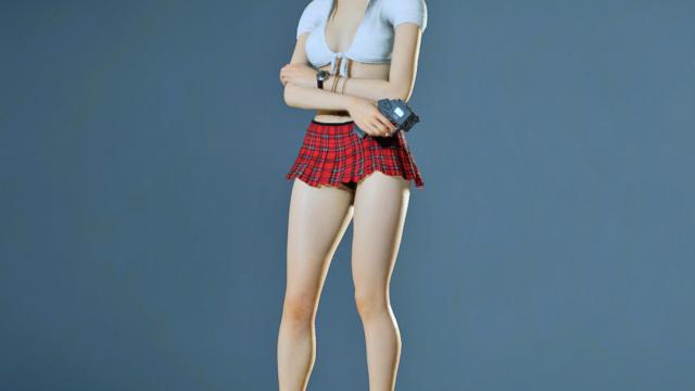 Ada The School Girl for Resident Evil 2