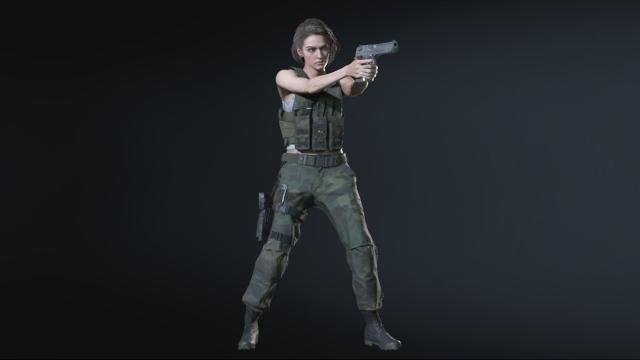 Военный наряд для Джилл / Jill Military для Resident Evil 3