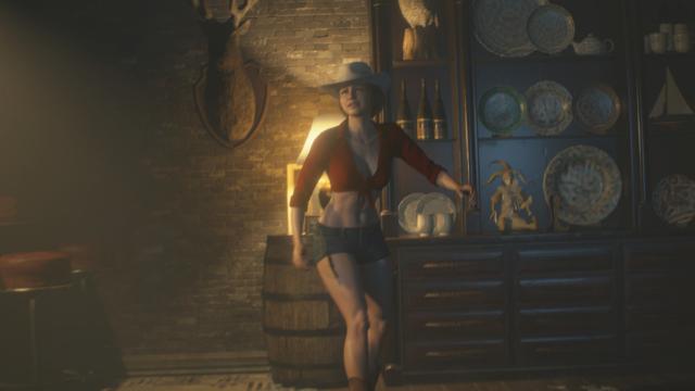 Ковбойский костюм / Wild West Good Jill для Resident Evil 3