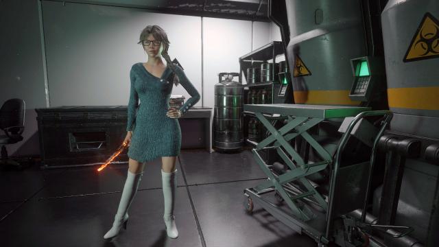 -    Valerie Harmon - Sweater Dress for Resident Evil 3