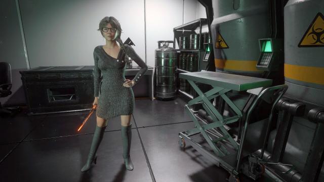 -    Valerie Harmon - Sweater Dress for Resident Evil 3