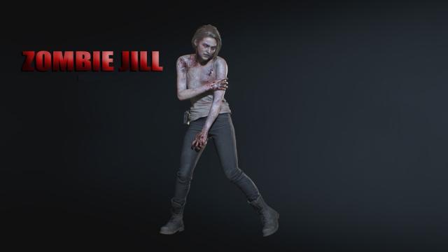 Зомби Джилл по умолчанию / Zombie Jill For Default. By ManGaKa для Resident Evil 3
