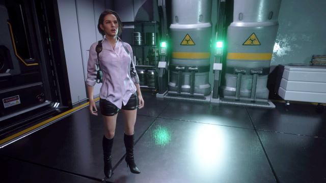 Одежда для Джилл / Rebecca Chambers Cosplay - RE0 Concept Art для Resident Evil 3