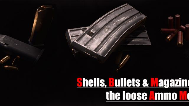 The loose Ammo Mod - Shells - Bullets and Magazines