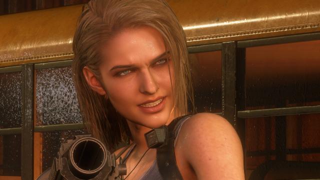 Боб-карэ для Джилл / Long Blonde Hair for Jill для Resident Evil 3