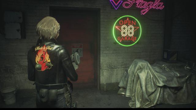 Кожаный жакет / Leather Jacket для Resident Evil 3