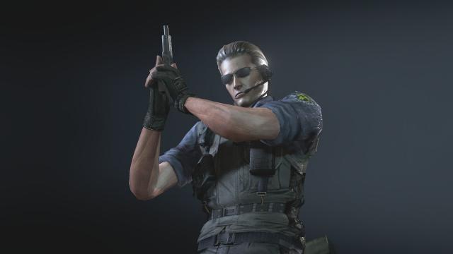 Albert Wesker S.T.A.R.S. replace Carlos