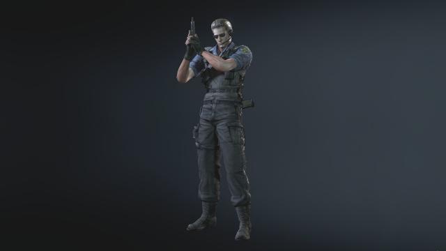 Albert Wesker S.T.A.R.S. replace Carlos для Resident Evil 3