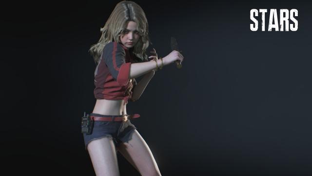 Becca Woollett Pack (With Original Physics) for Resident Evil 3