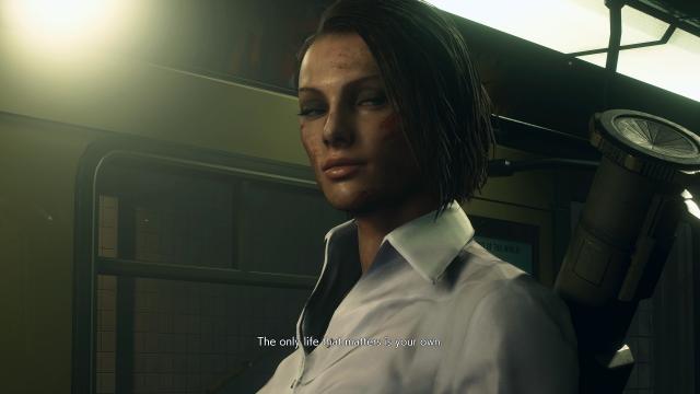 Джулия Вот вместо Джилл / Julia Voth face для Resident Evil 3