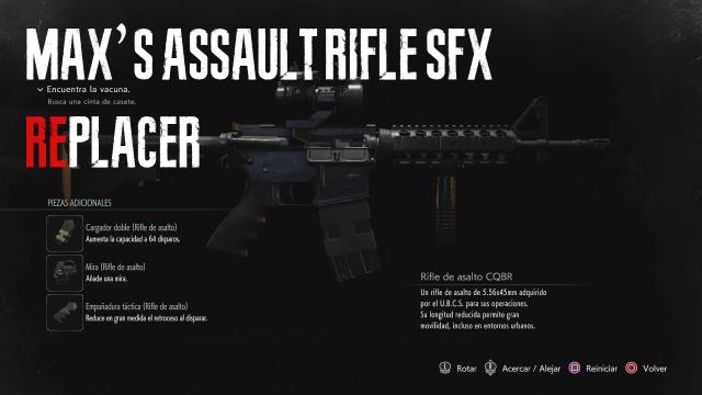 Качественные звуки для штурмовой винтовки / Max's Assault Rifle SFX