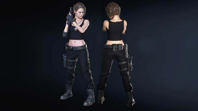 Jill Concept Art costume for Resident Evil 3
