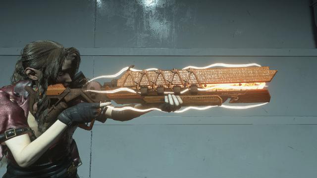 Дробовик из Destiny 2 / IKELOS Cyberpunk Shotgun для Resident Evil 3