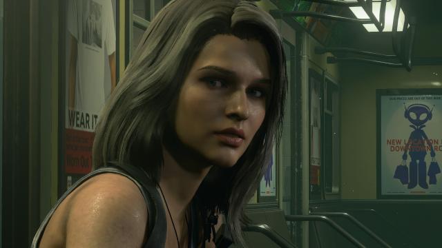 Stylish Long Hair for Jill for Resident Evil 3