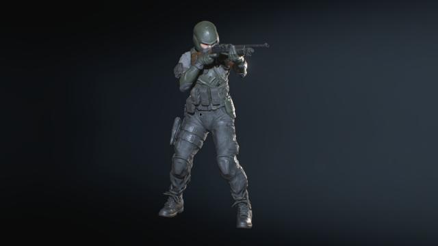 Бронированный костюм / Armored Jill для Resident Evil 3