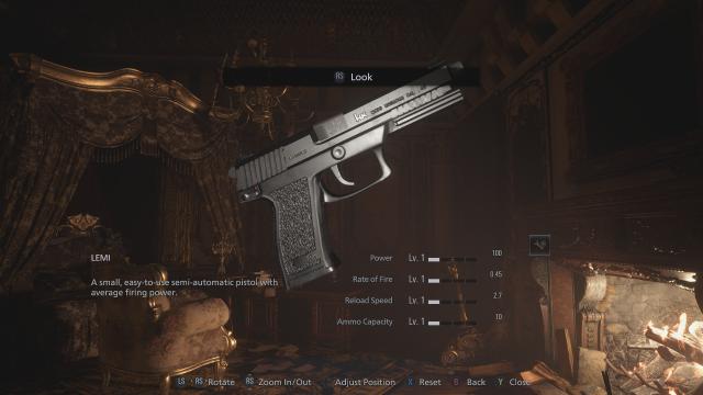 MK23 Socom for Resident Evil: Village