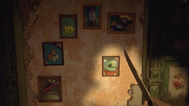 Spongebob Paintings and Photos for Resident Evil: Village