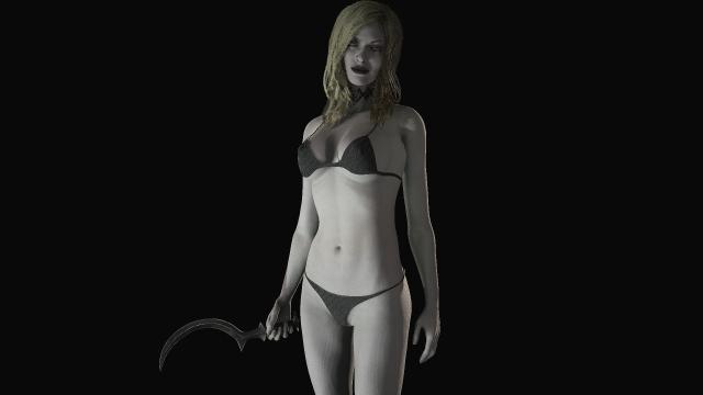 Дочки леди Димитреску в бикини / Bikini Dimitrescu's Daughters для Resident Evil: Village