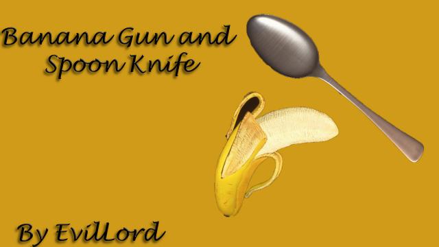 Банан и ложка / Banana Gun and Spoon Knife для Resident Evil: Village